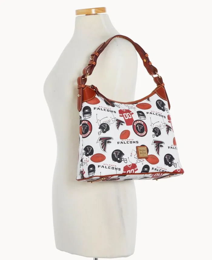 Dooney and Bourke NFL Falcons Hobo Falcons WomenMen Shoulder Bags