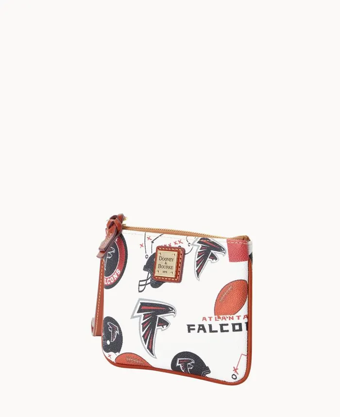 Dooney and Bourke NFL Falcons Stadium Wristlet Falcons WomenMen Wallets
