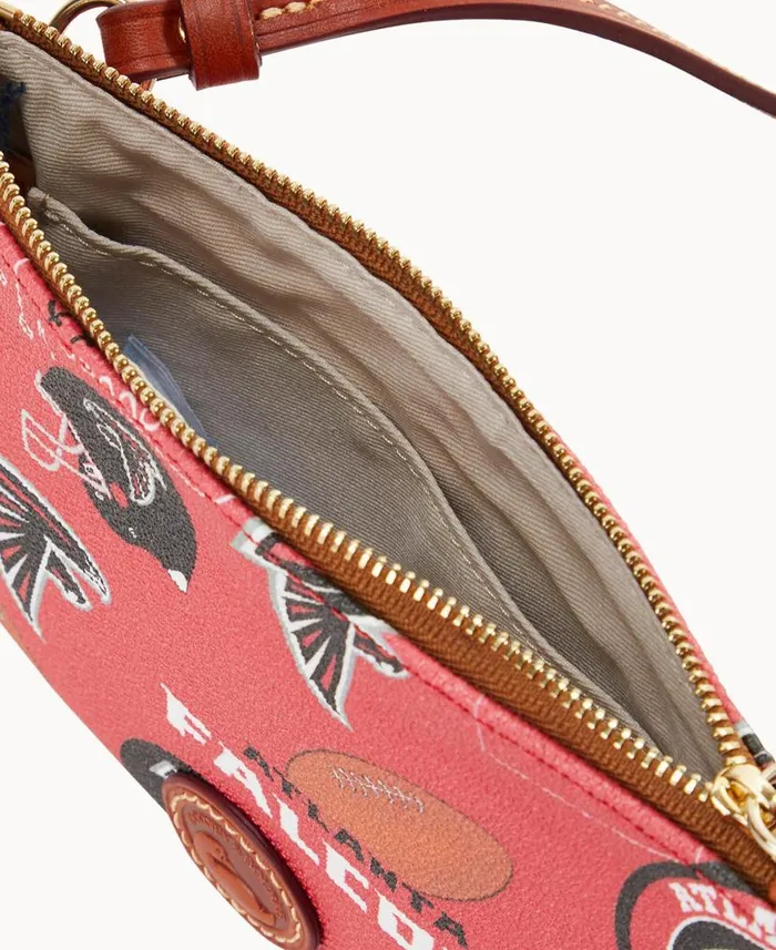 Dooney and Bourke NFL Falcons Top Zip Crossbody Falcons WomenMen Crossbodies Dooney and Bourke NFL Falcons Top Zip Crossbody Falcons WomenMen Crossbodies