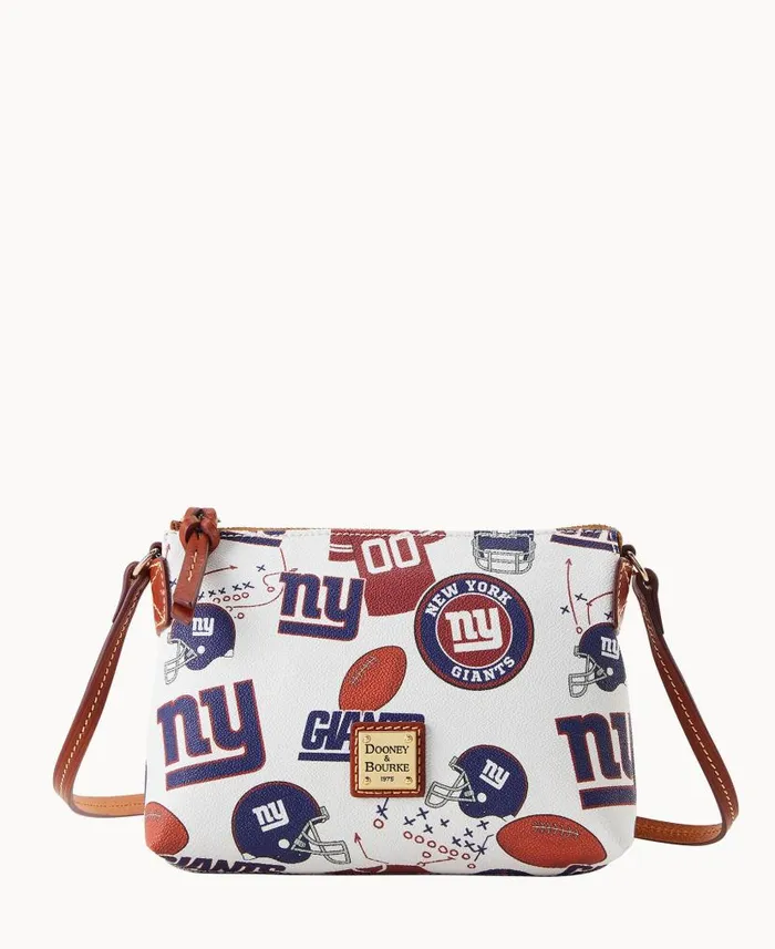 Dooney and Bourke NFL NY Giants Crossbody Pouchette Giants WomenMen Crossbodies Dooney and Bourke NFL NY Giants Crossbody Pouchette Giants WomenMen Crossbodies