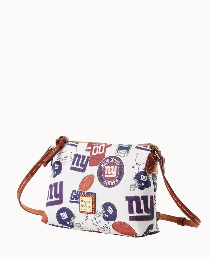 Dooney and Bourke NFL NY Giants Crossbody Pouchette Giants WomenMen Crossbodies Dooney and Bourke NFL NY Giants Crossbody Pouchette Giants WomenMen Crossbodies