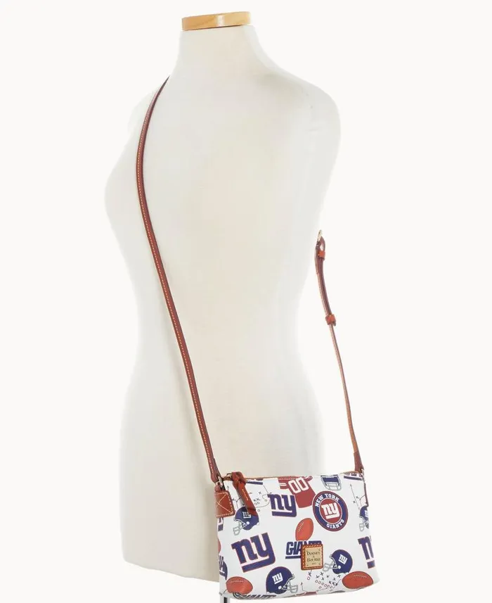 Dooney and Bourke NFL NY Giants Crossbody Pouchette Giants WomenMen Crossbodies Dooney and Bourke NFL NY Giants Crossbody Pouchette Giants WomenMen Crossbodies