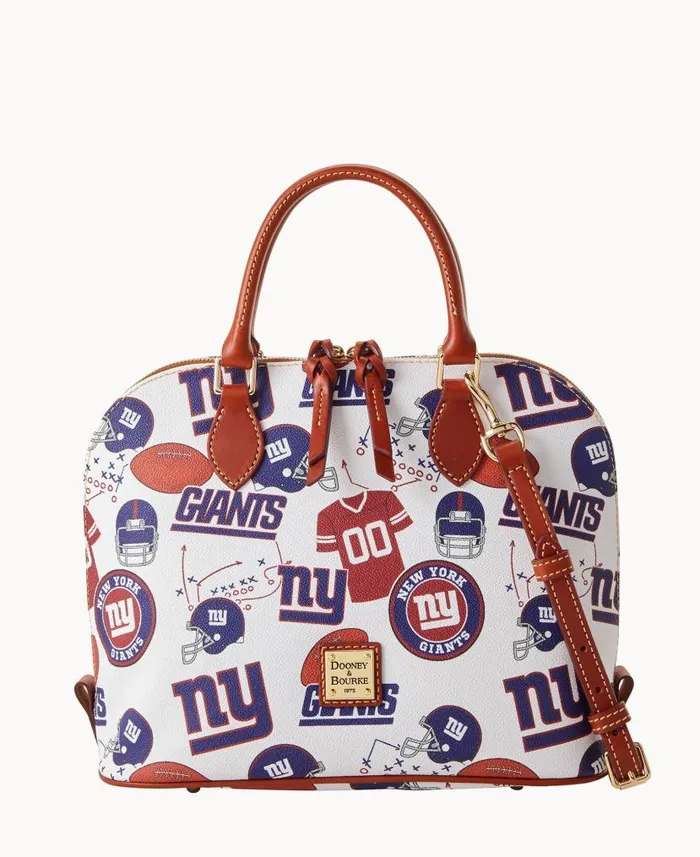 Dooney and Bourke NFL NY Giants Zip Zip Satchel Giants WomenMen Satchels
