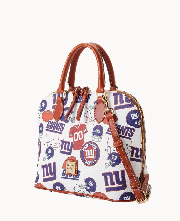 Dooney and Bourke NFL NY Giants Zip Zip Satchel Giants WomenMen Satchels