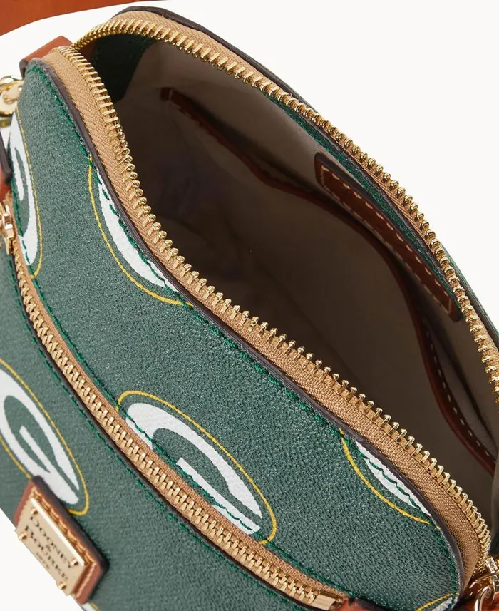 Dooney and Bourke NFL Packers Domed Crossbody Packers WomenMen Shoulder Bags Dooney and Bourke NFL Packers Domed Crossbody Packers WomenMen Shoulder Bags