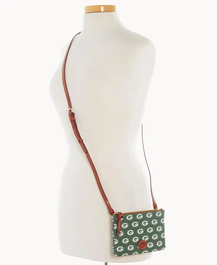 Dooney and Bourke NFL Packers Top Zip Crossbody Packers WomenMen Crossbodies Dooney and Bourke NFL Packers Top Zip Crossbody Packers WomenMen Crossbodies