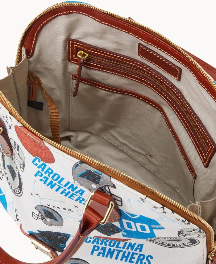 Dooney and Bourke NFL Panthers Zip Zip Satchel Panthers WomenMen Satchels