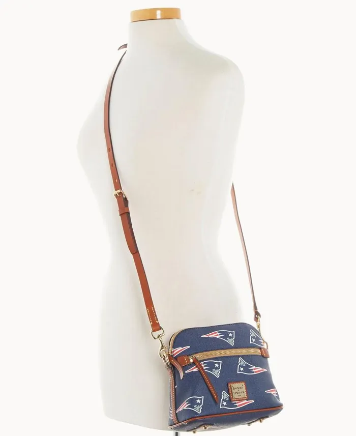 Dooney and Bourke NFL Patriots Domed Crossbody Patriots WomenMen Crossbodies Dooney and Bourke NFL Patriots Domed Crossbody Patriots WomenMen Crossbodies