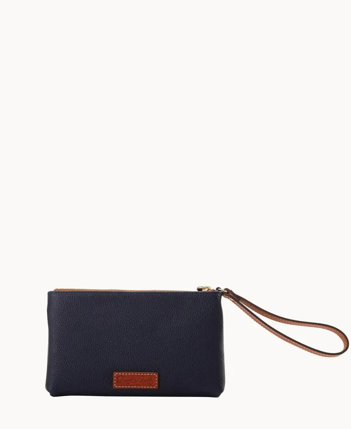 Dooney and Bourke NFL Patriots Double Zip Wristlet Patriots WomenMen Wallets Dooney and Bourke NFL Patriots Double Zip Wristlet Patriots WomenMen Wallets