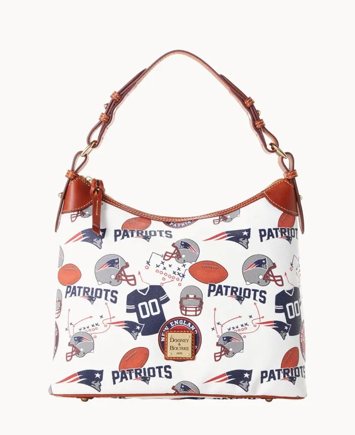 Dooney and Bourke NFL Patriots Hobo Patriots WomenMen Shoulder Bags