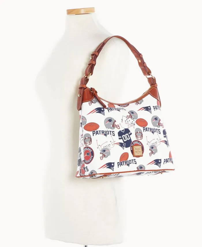 Dooney and Bourke NFL Patriots Hobo Patriots WomenMen Shoulder Bags