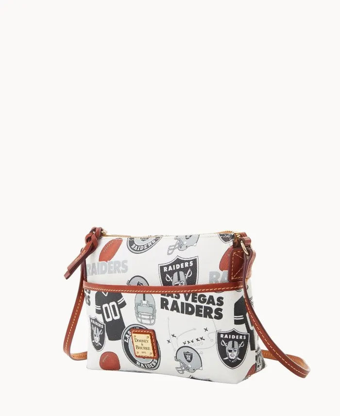 Dooney and Bourke NFL Raiders Ginger Crossbody Raiders WomenMen Crossbodies