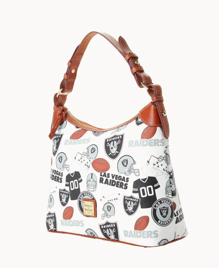 Dooney and Bourke NFL Raiders Hobo Raiders WomenMen Shoulder Bags