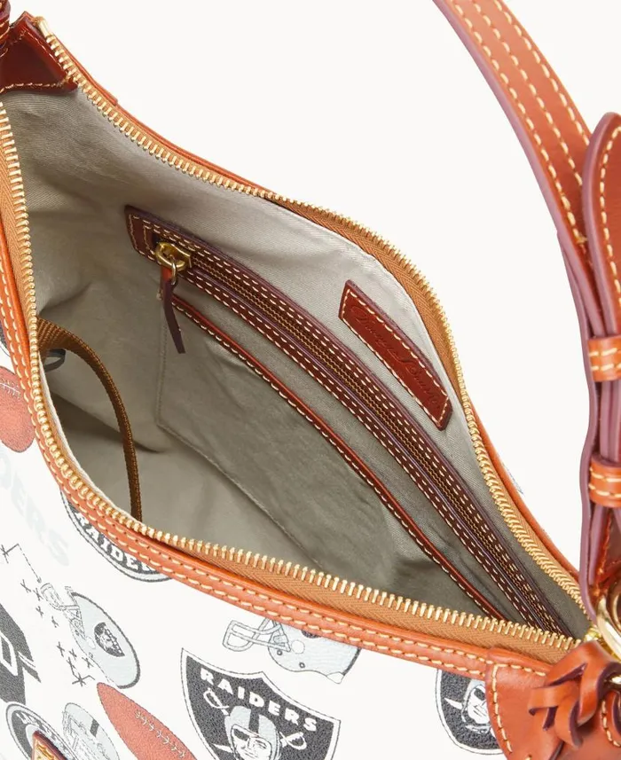Dooney and Bourke NFL Raiders Hobo Raiders WomenMen Shoulder Bags