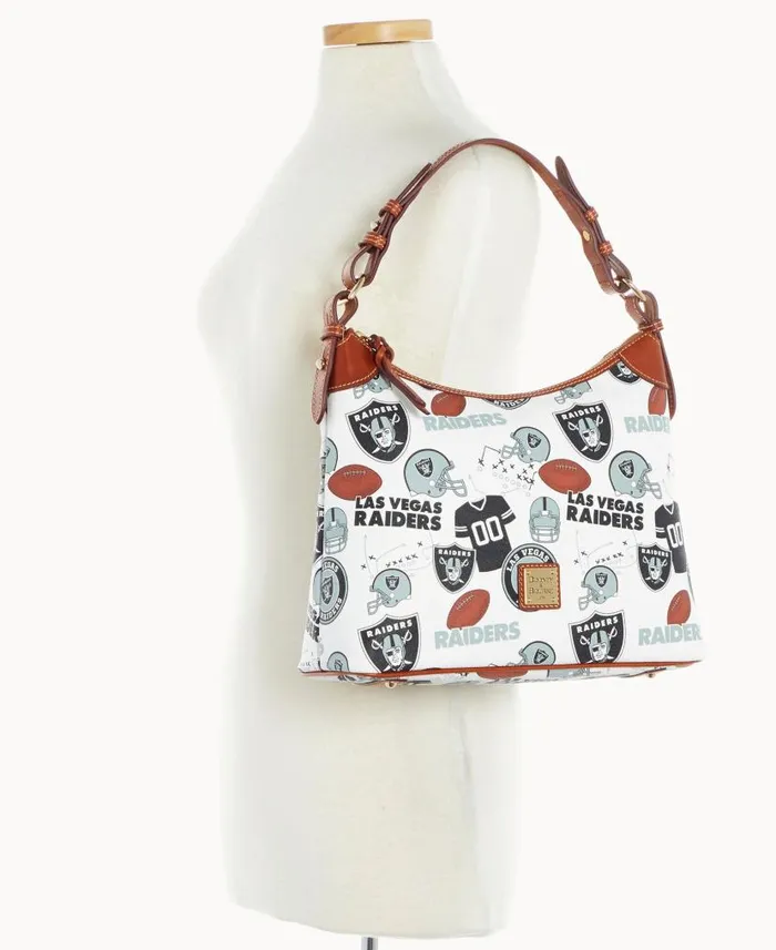 Dooney and Bourke NFL Raiders Hobo Raiders WomenMen Shoulder Bags