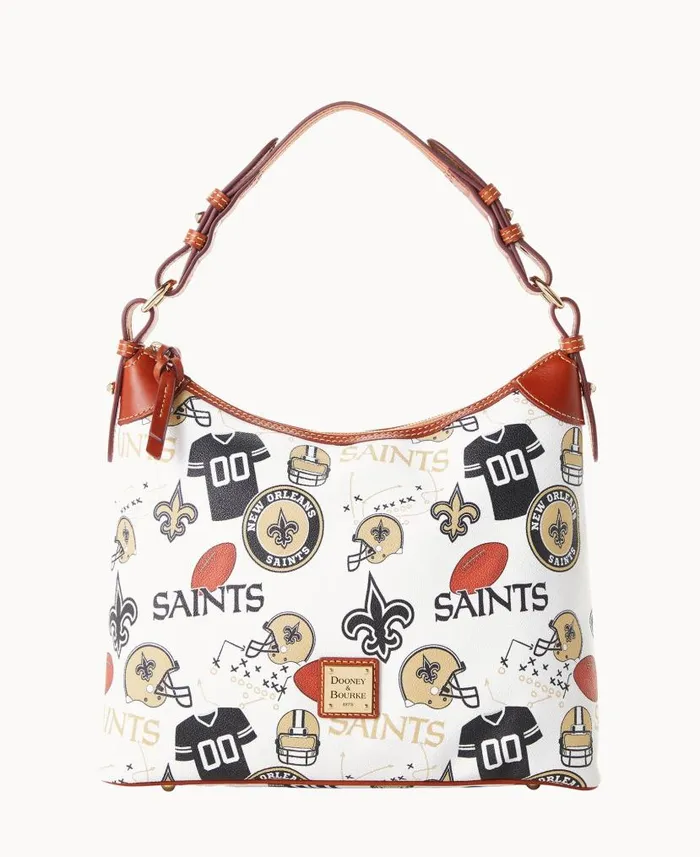 Dooney and Bourke NFL Saints Hobo Saints WomenMen Shoulder Bags