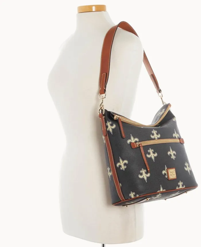 Dooney and Bourke NFL Saints Large Sac Saints WomenMen Shoulder Bags