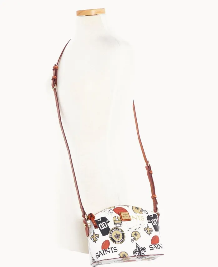 Dooney and Bourke NFL Saints Suki Crossbody Saints WomenMen Crossbodies