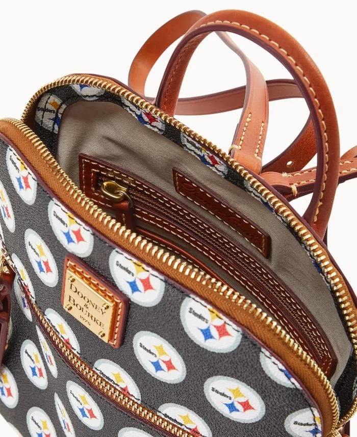Dooney and Bourke NFL Steelers Small Backpack Steelers WomenMen Backpacks