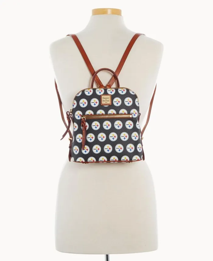 Dooney and Bourke NFL Steelers Small Backpack Steelers WomenMen Backpacks