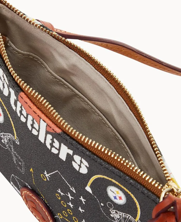 Dooney and Bourke NFL Steelers Top Zip Crossbody Steelers WomenMen Crossbodies Dooney and Bourke NFL Steelers Top Zip Crossbody Steelers WomenMen Crossbodies
