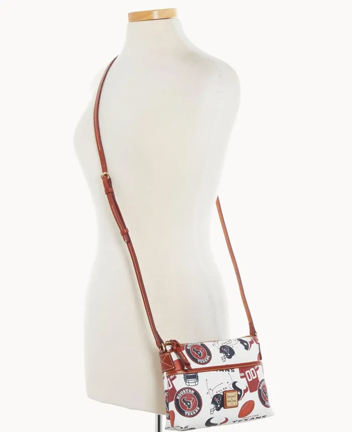 Dooney and Bourke NFL Texans Ginger Crossbody Texans WomenMen Crossbodies