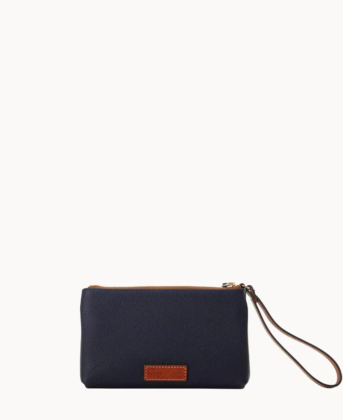 Dooney and Bourke NFL Titans Double Zip Wristlet Titans WomenMen Wallets