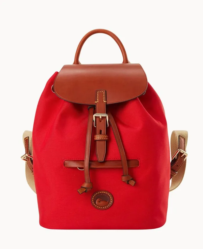 Dooney and Bourke Nylon Small Allie Backpack Red WomenMen Backpacks