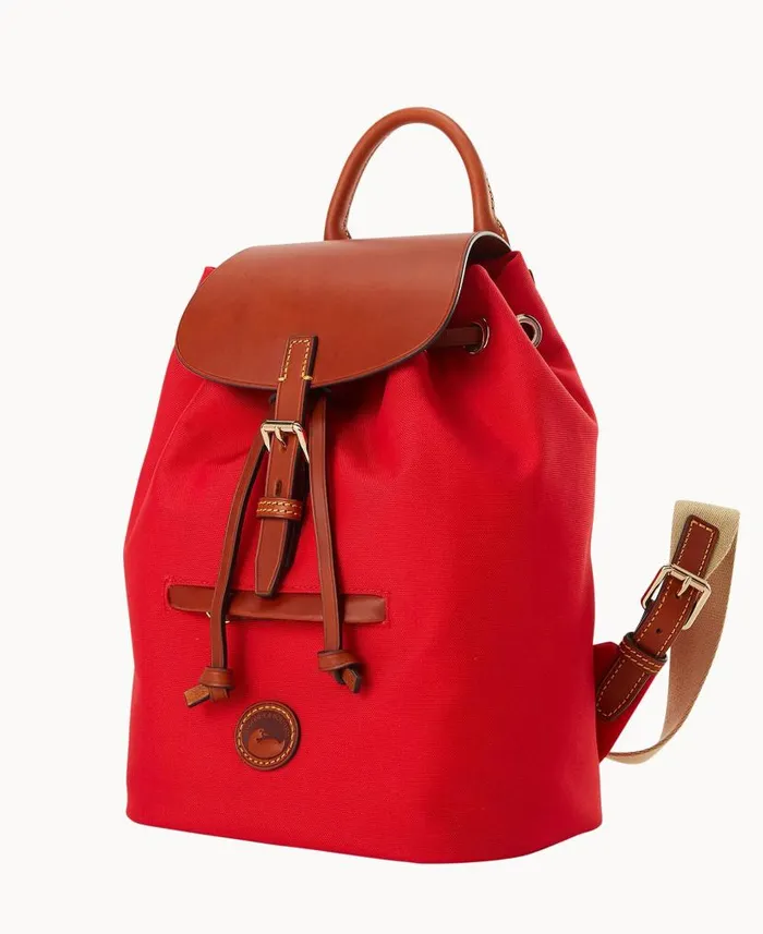Dooney and Bourke Nylon Small Allie Backpack Red WomenMen Backpacks