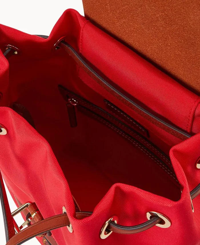 Dooney and Bourke Nylon Small Allie Backpack Red WomenMen Backpacks