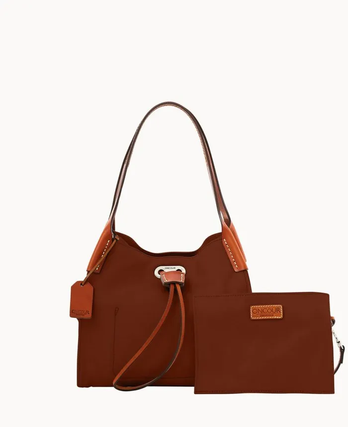 Dooney and Bourke Oncour Elba Mini Full Up Two Burnt Orange WomenMen Shoulder Bags Dooney and Bourke Oncour Elba Mini Full Up Two Burnt Orange WomenMen Shoulder Bags