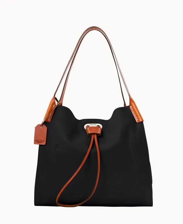 Dooney and Bourke Oncour Elba Small Full Up Two Black WomenMen Shoulder Bags