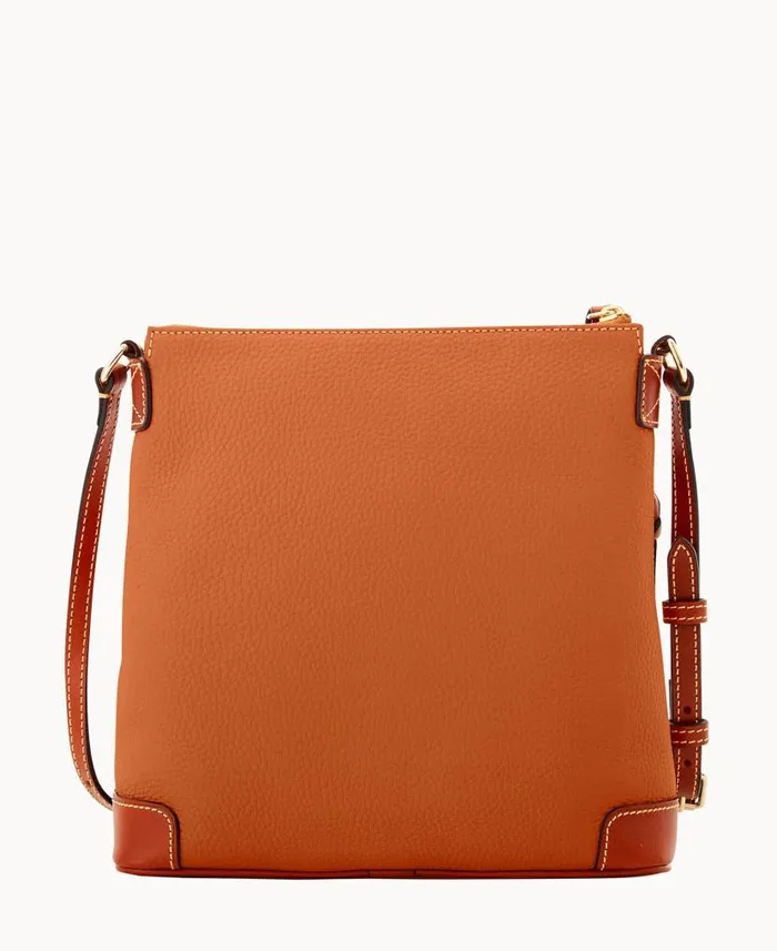 Dooney and Bourke Pebble Grain Crossbody Caramel WomenMen Crossbodies