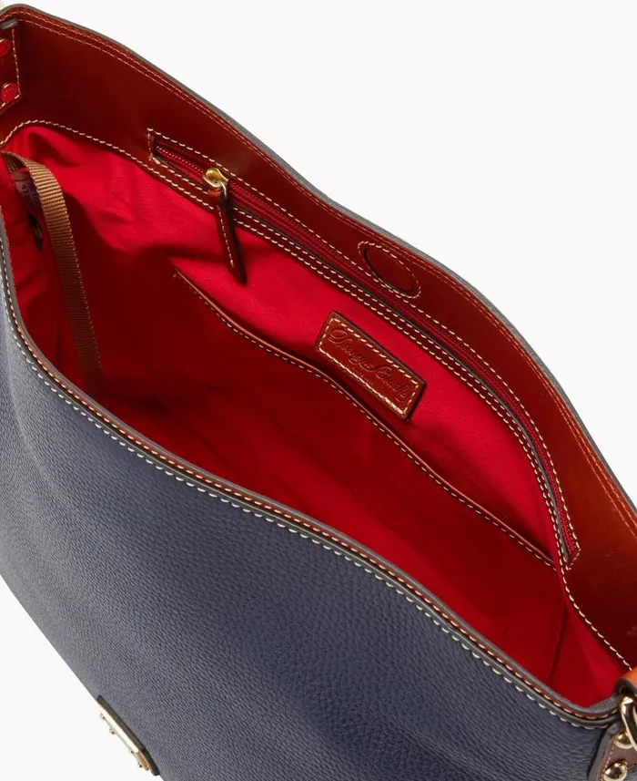 Dooney and Bourke Pebble Grain Extra Large Courtney Sac Midnight Blue WomenMen Shoulder Bags Dooney and Bourke Pebble Grain Extra Large Courtney Sac Midnight Blue WomenMen Shoulder Bags