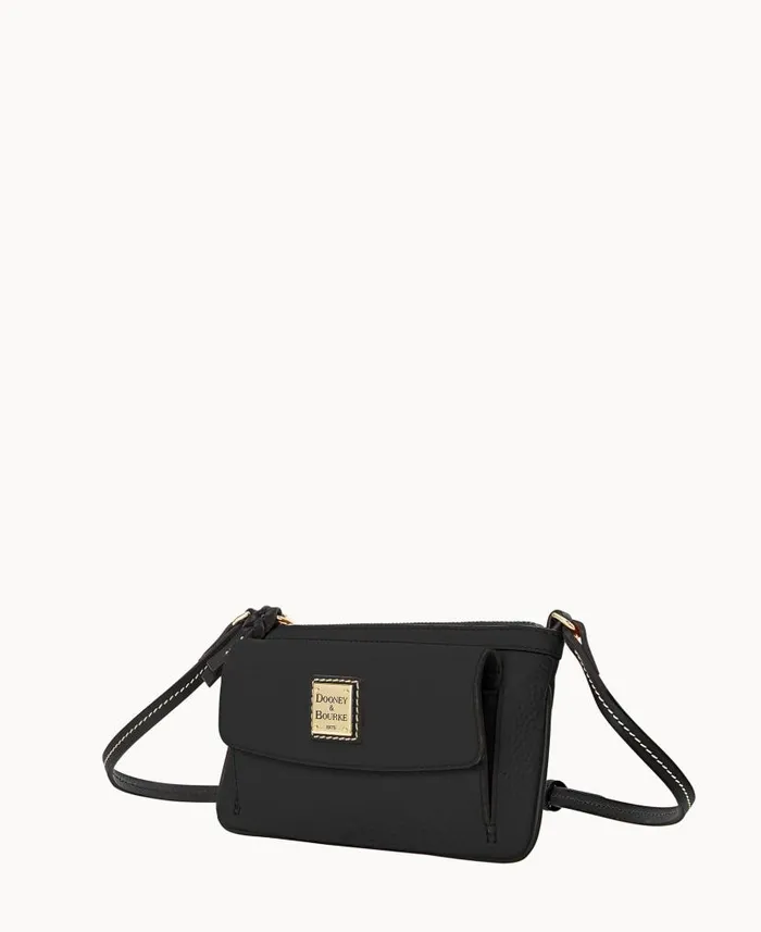 Dooney and Bourke Pebble Grain Gigi Crossbody Black Black WomenMen Crossbodies Dooney and Bourke Pebble Grain Gigi Crossbody Black Black WomenMen Crossbodies