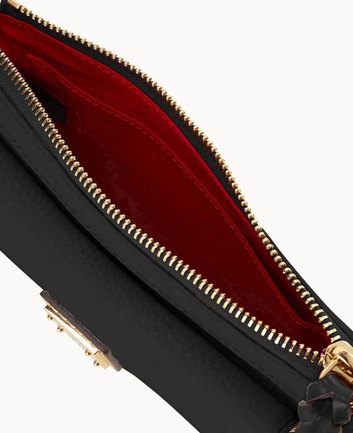 Dooney and Bourke Pebble Grain Gigi Crossbody Black Black WomenMen Crossbodies Dooney and Bourke Pebble Grain Gigi Crossbody Black Black WomenMen Crossbodies