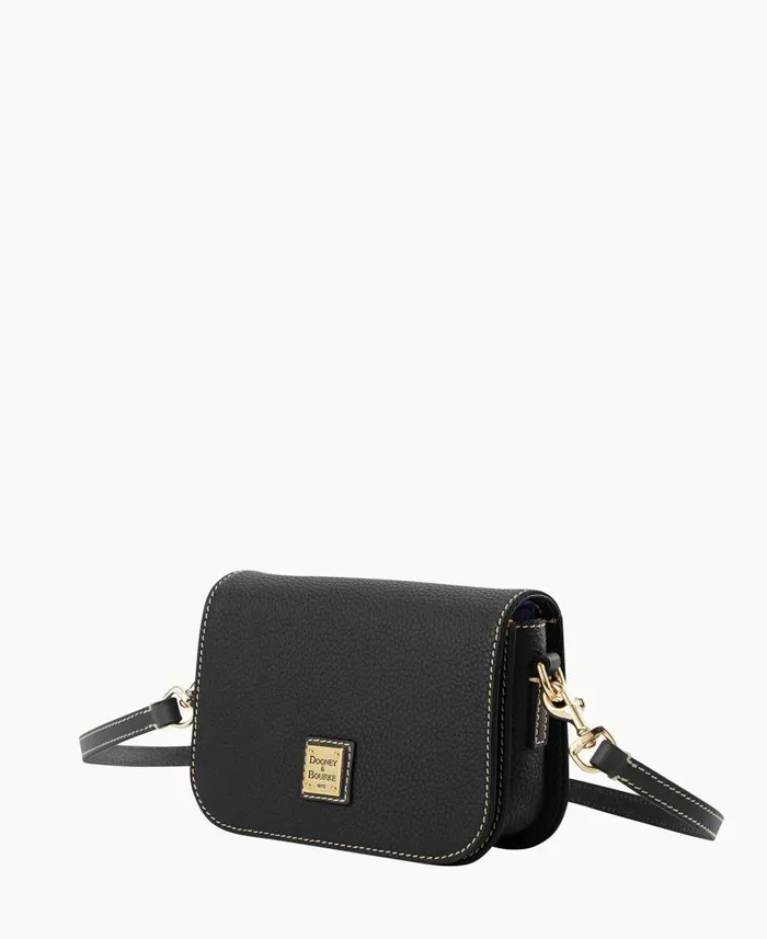 Dooney and Bourke Pebble Grain Kitty Crossbody Black Black WomenMen Crossbodies Dooney and Bourke Pebble Grain Kitty Crossbody Black Black WomenMen Crossbodies