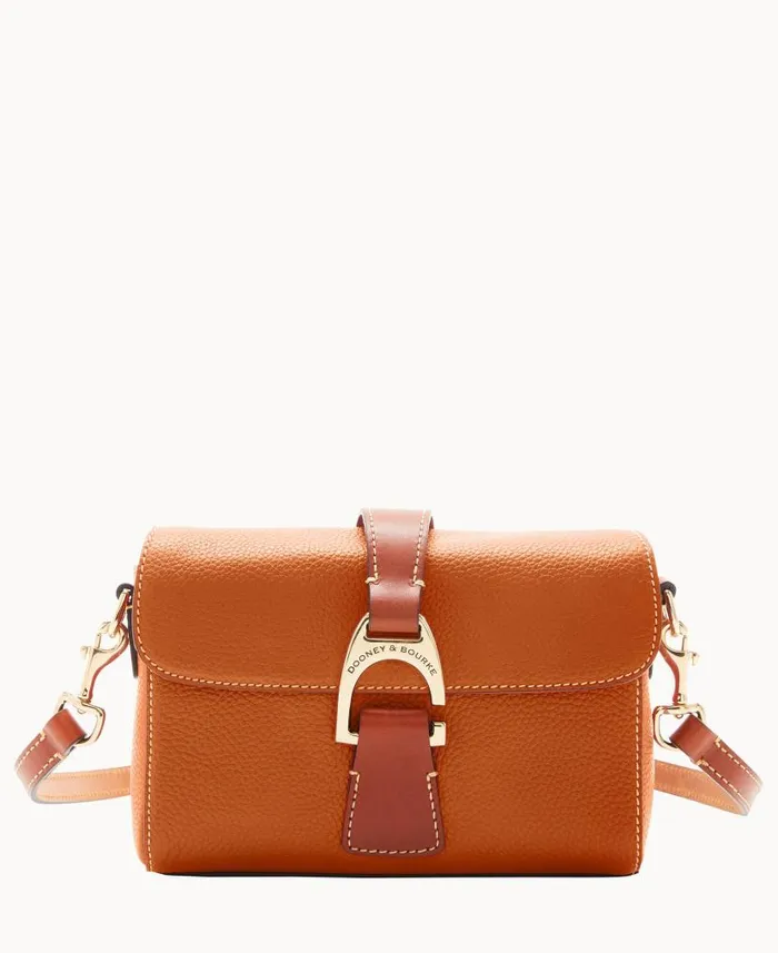 Dooney and Bourke Pebble Grain Kyra Bag Caramel WomenMen Mini Bags