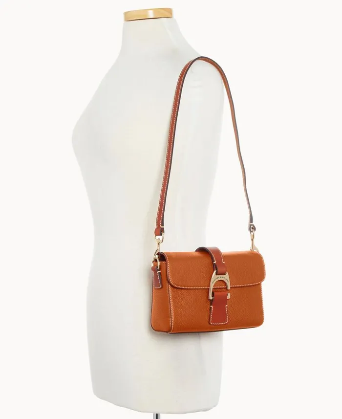 Dooney and Bourke Pebble Grain Kyra Bag Caramel WomenMen Mini Bags
