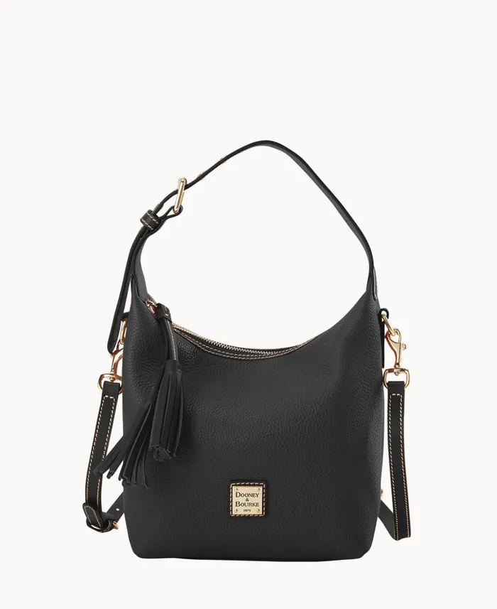Dooney and Bourke Pebble Grain Paige Crossbody Black Black WomenMen Crossbodies Dooney and Bourke Pebble Grain Paige Crossbody Black Black WomenMen Crossbodies