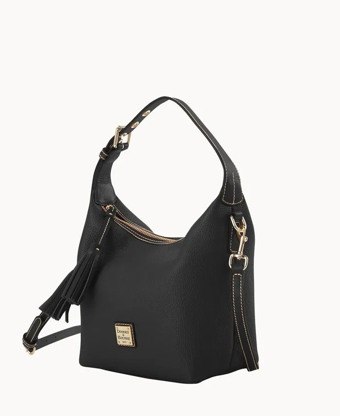 Dooney and Bourke Pebble Grain Paige Crossbody Black Black WomenMen Crossbodies Dooney and Bourke Pebble Grain Paige Crossbody Black Black WomenMen Crossbodies