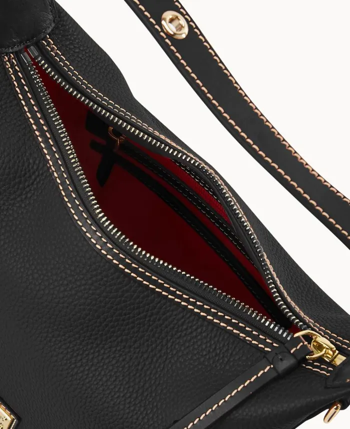 Dooney and Bourke Pebble Grain Paige Crossbody Black Black WomenMen Crossbodies Dooney and Bourke Pebble Grain Paige Crossbody Black Black WomenMen Crossbodies