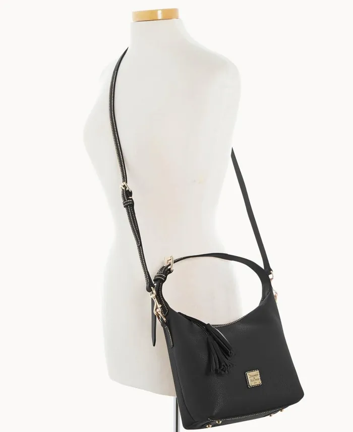 Dooney and Bourke Pebble Grain Paige Crossbody Black Black WomenMen Crossbodies Dooney and Bourke Pebble Grain Paige Crossbody Black Black WomenMen Crossbodies