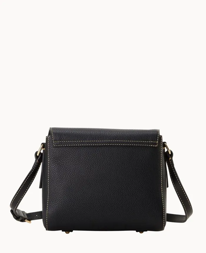 Dooney and Bourke Pebble Grain Small Eliza Crossbody Black Black WomenMen Crossbodies Dooney and Bourke Pebble Grain Small Eliza Crossbody Black Black WomenMen Crossbodies