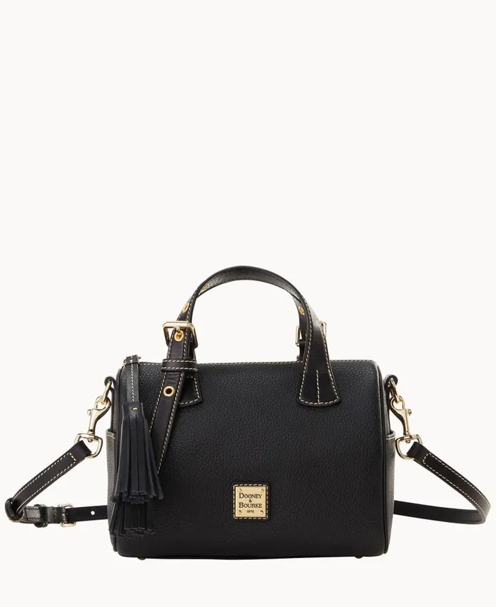 Dooney and Bourke Pebble Grain Small Kendra Satchel Black Black WomenMen Crossbodies Dooney and Bourke Pebble Grain Small Kendra Satchel Black Black WomenMen Crossbodies