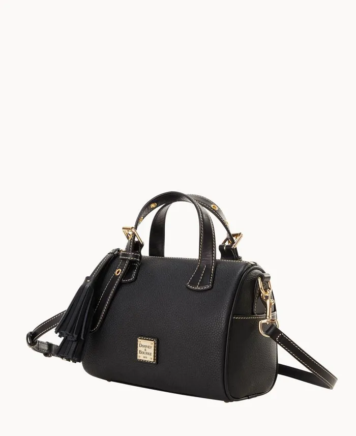 Dooney and Bourke Pebble Grain Small Kendra Satchel Black Black WomenMen Crossbodies Dooney and Bourke Pebble Grain Small Kendra Satchel Black Black WomenMen Crossbodies