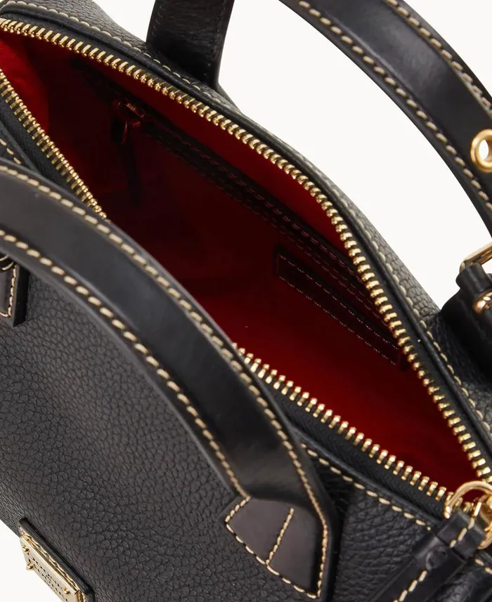 Dooney and Bourke Pebble Grain Small Kendra Satchel Black Black WomenMen Crossbodies Dooney and Bourke Pebble Grain Small Kendra Satchel Black Black WomenMen Crossbodies