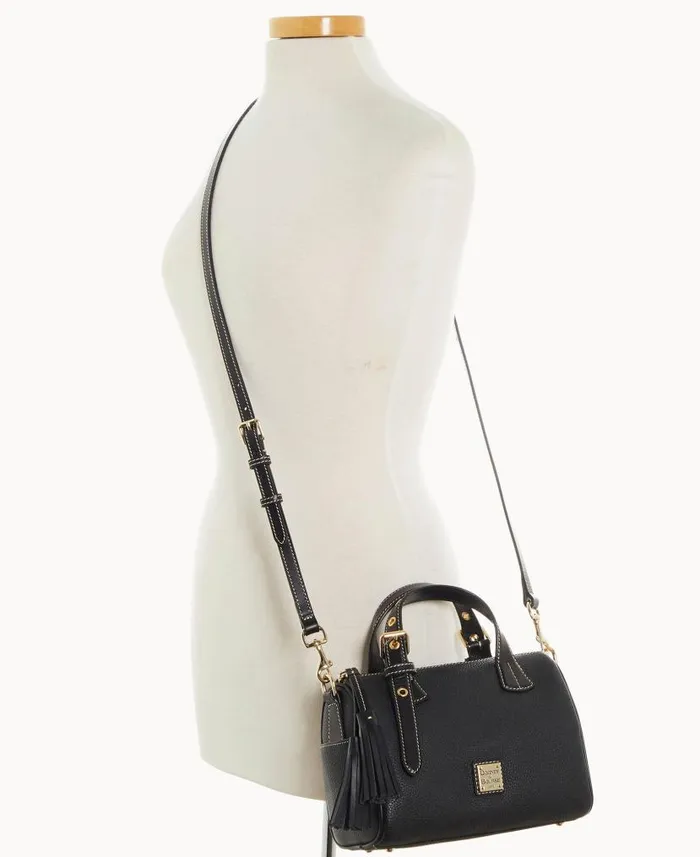 Dooney and Bourke Pebble Grain Small Kendra Satchel Black Black WomenMen Crossbodies Dooney and Bourke Pebble Grain Small Kendra Satchel Black Black WomenMen Crossbodies