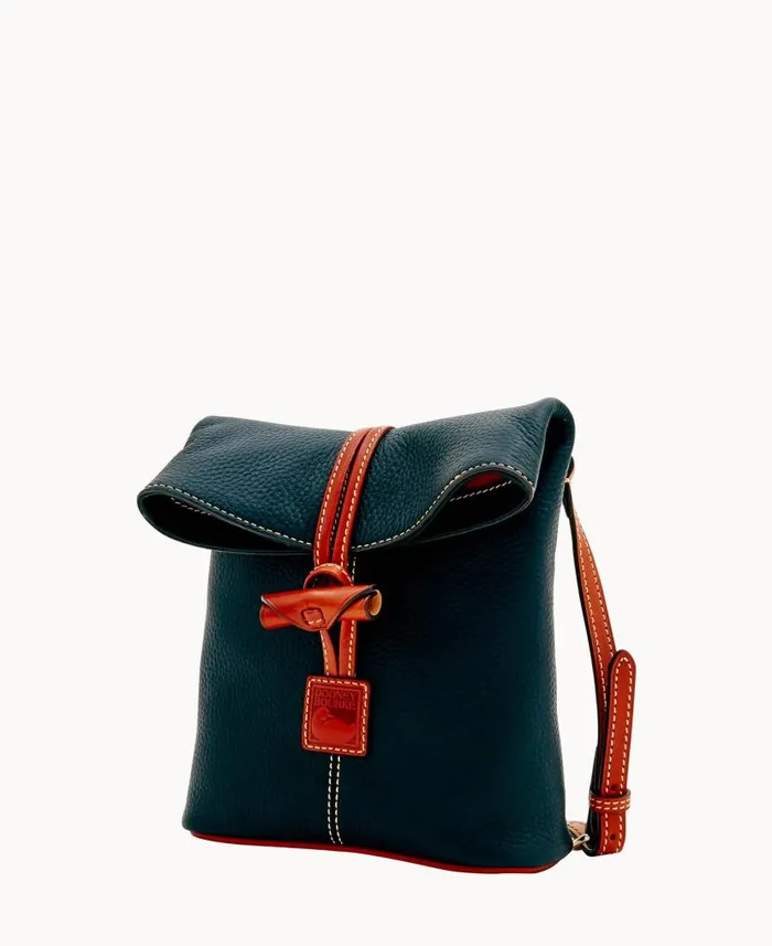 Dooney and Bourke Pebble Grain Toggle Crossbody Black WomenMen Crossbodies