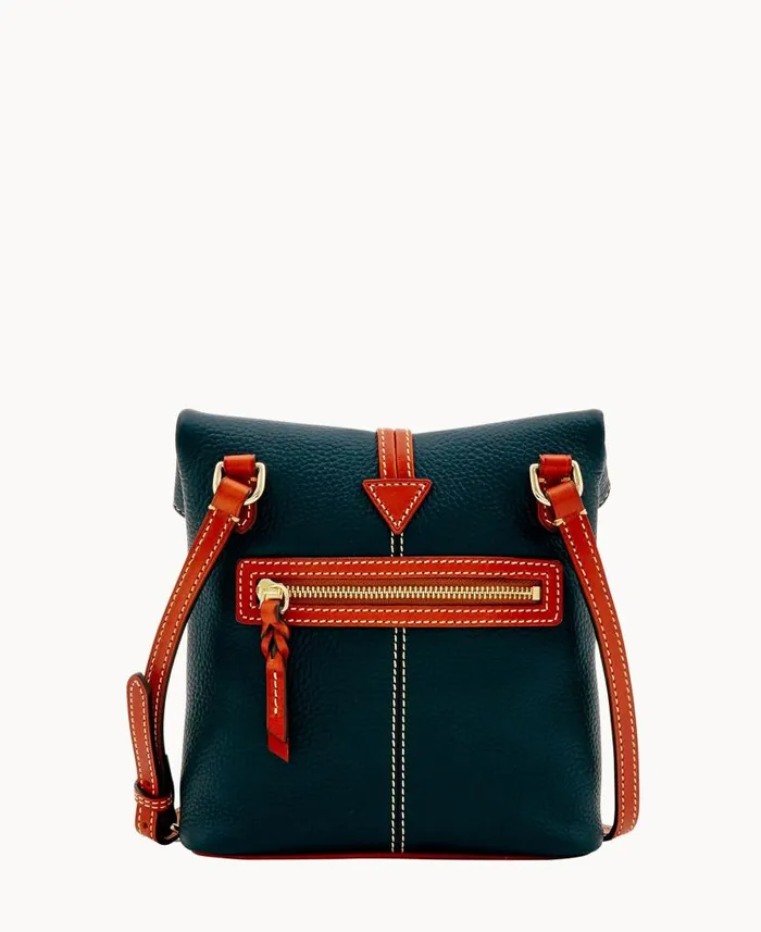 Dooney and Bourke Pebble Grain Toggle Crossbody Black WomenMen Crossbodies